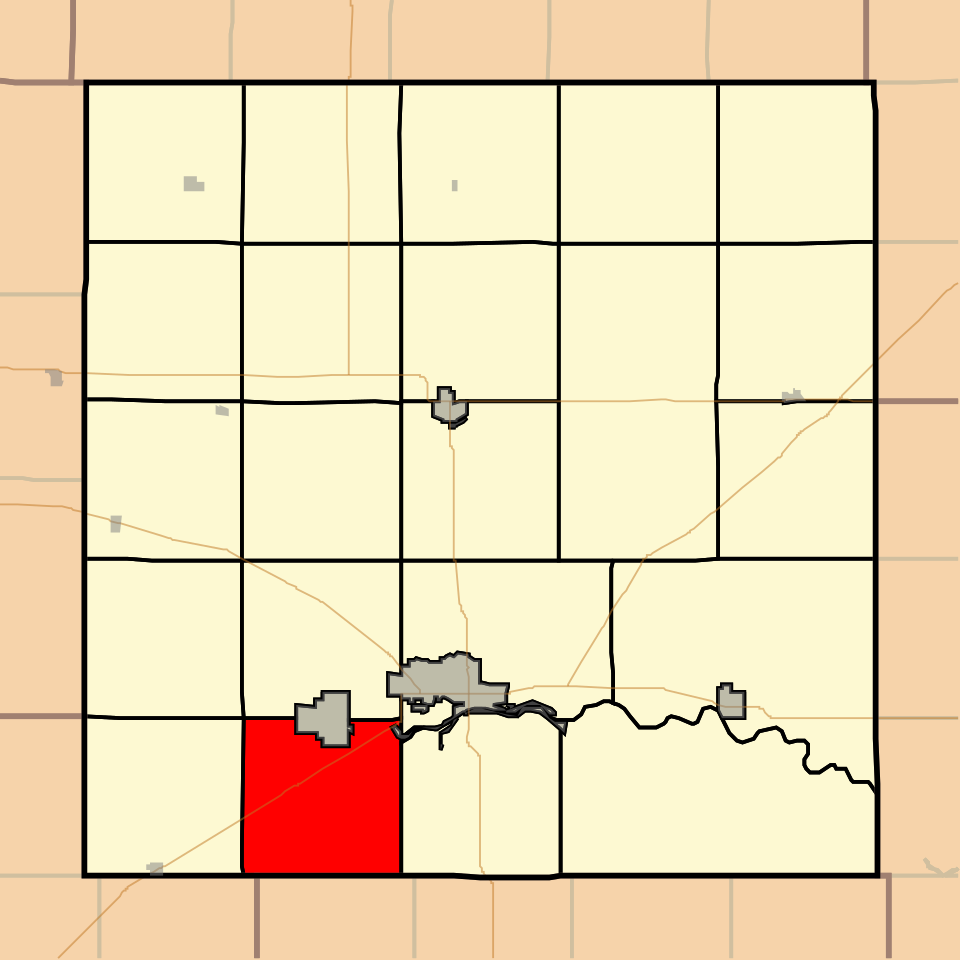 Locator map of Liberty