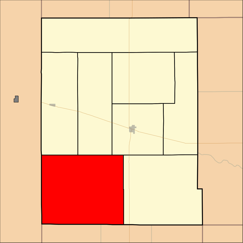 Locator map of Bear Creek