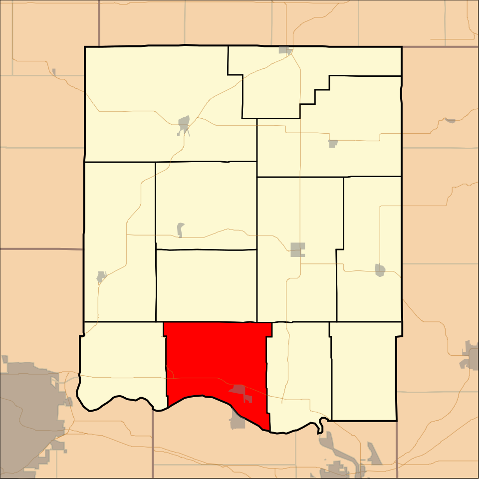 Locator map of Kentucky