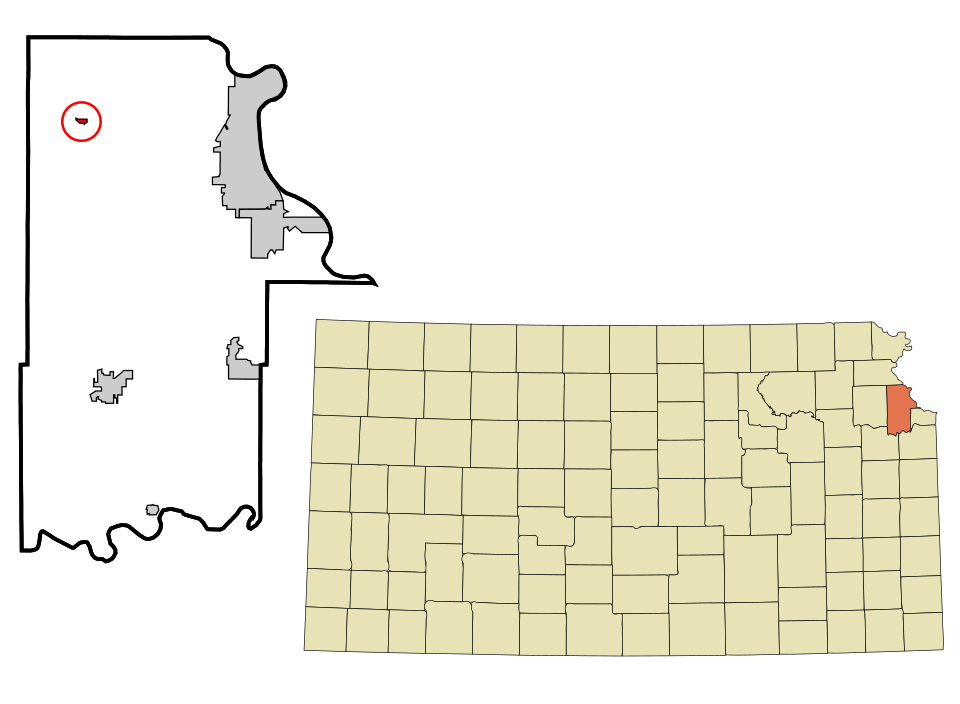 Locator map of Easton