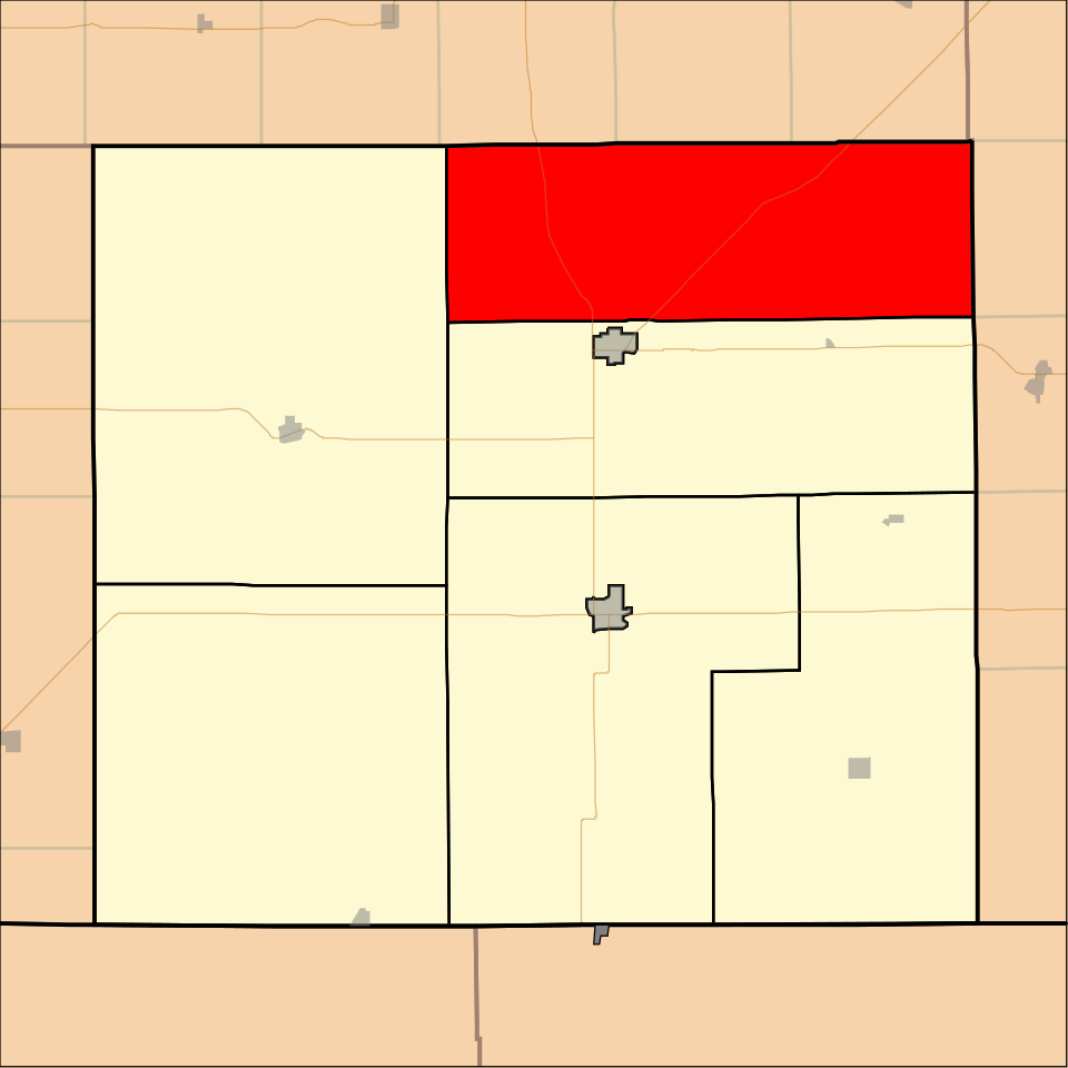 Locator map of Township 6