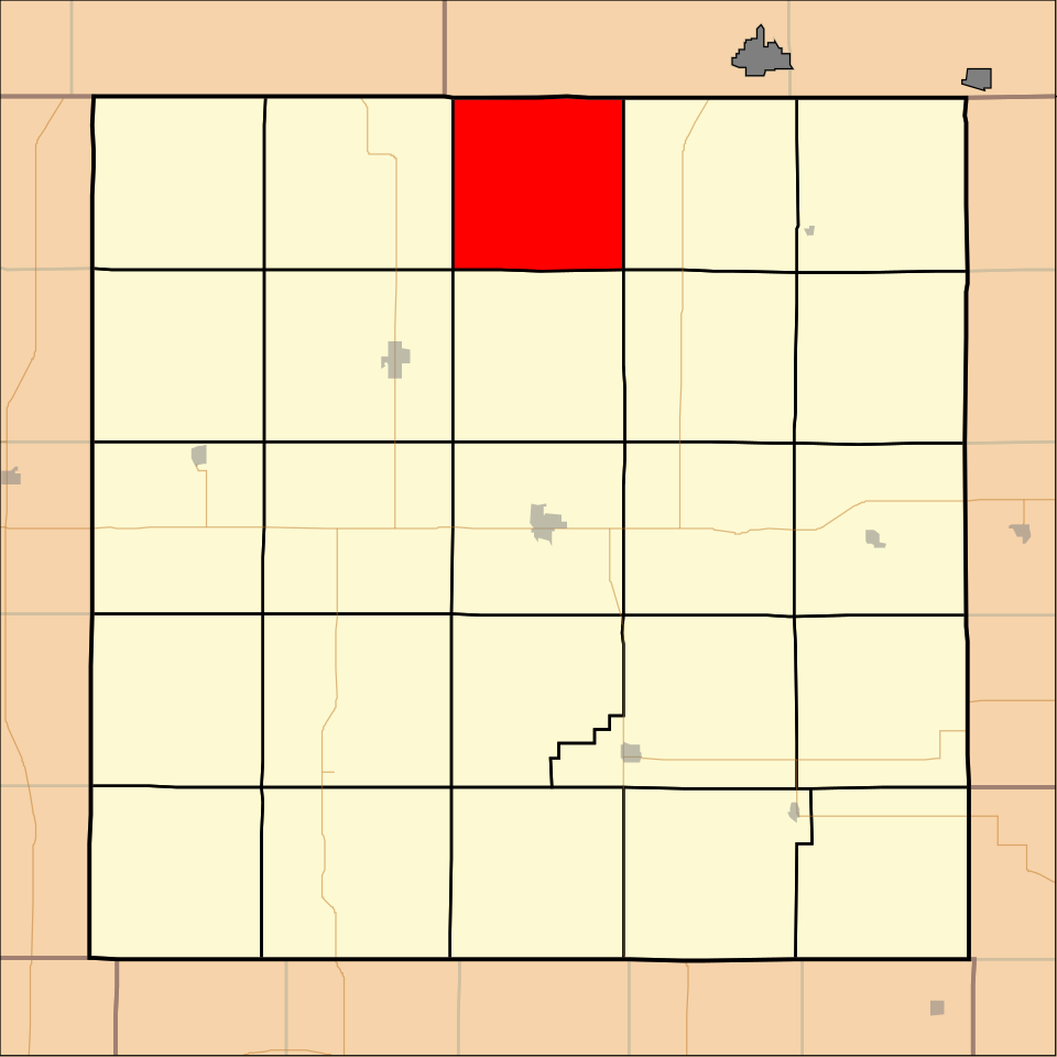 Locator map of Harrison