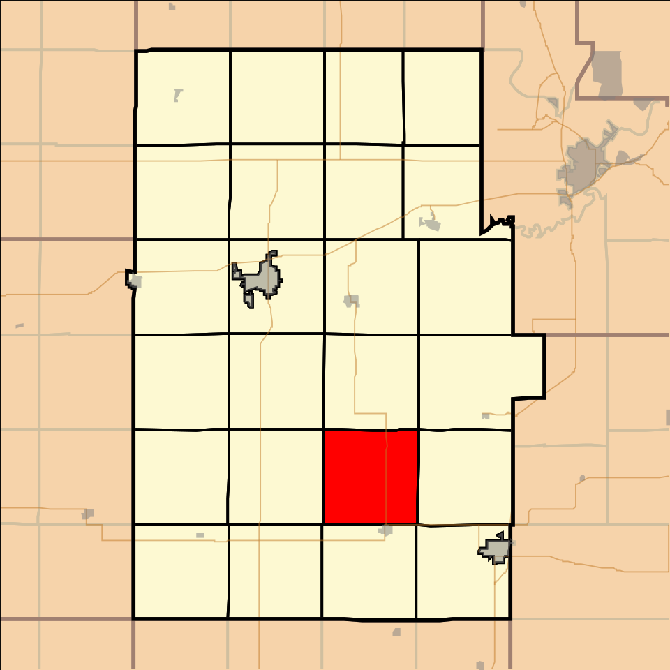 Locator map of Ridge