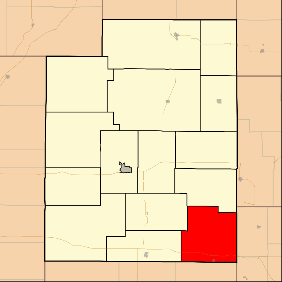 Locator map of Salt Springs