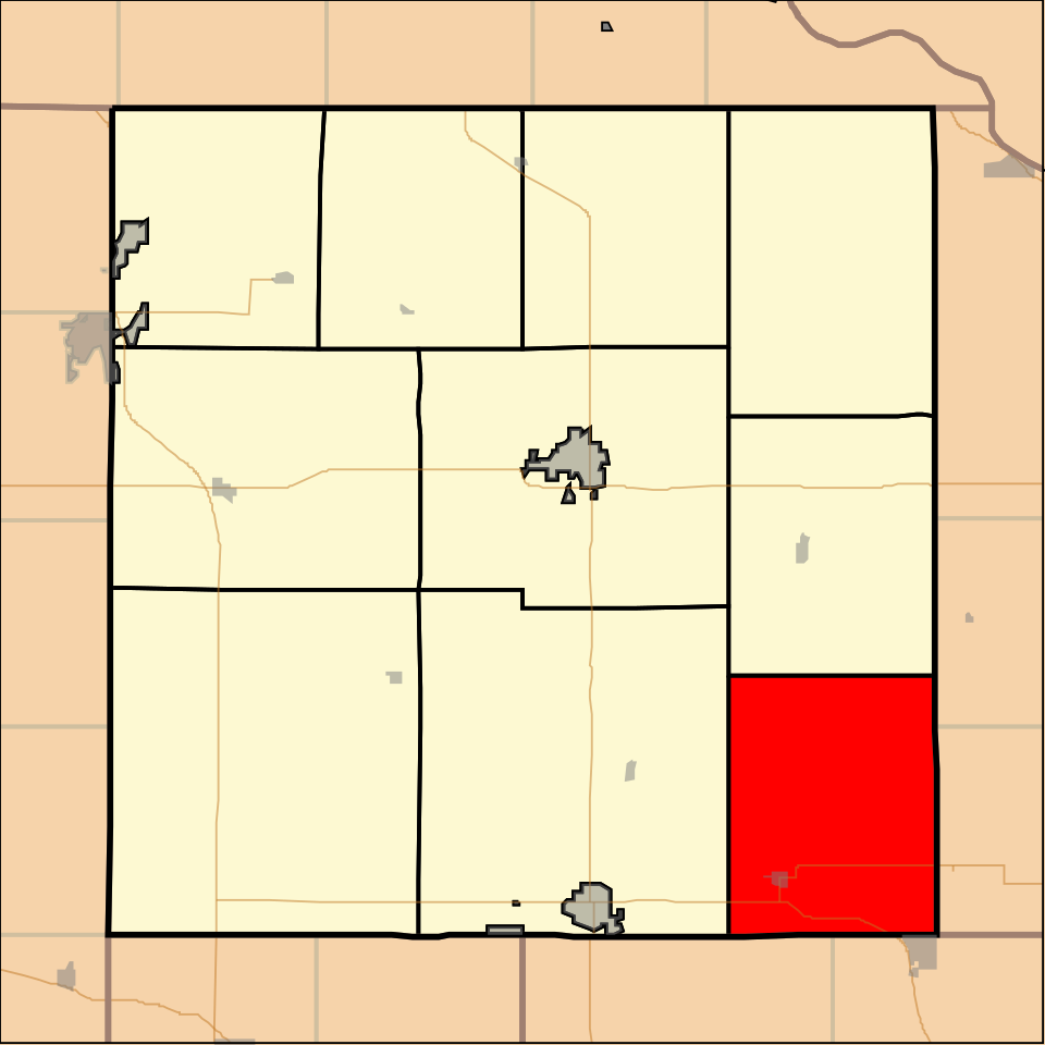 Locator map of Washington