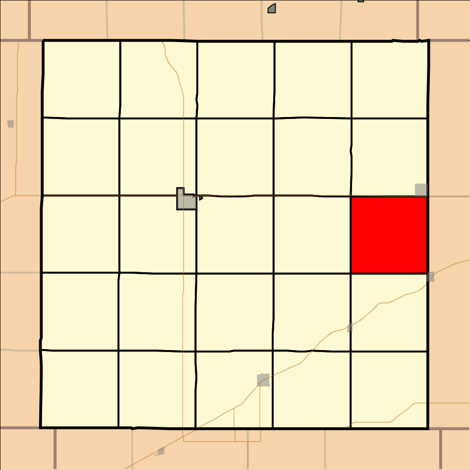 Locator map of Garfield