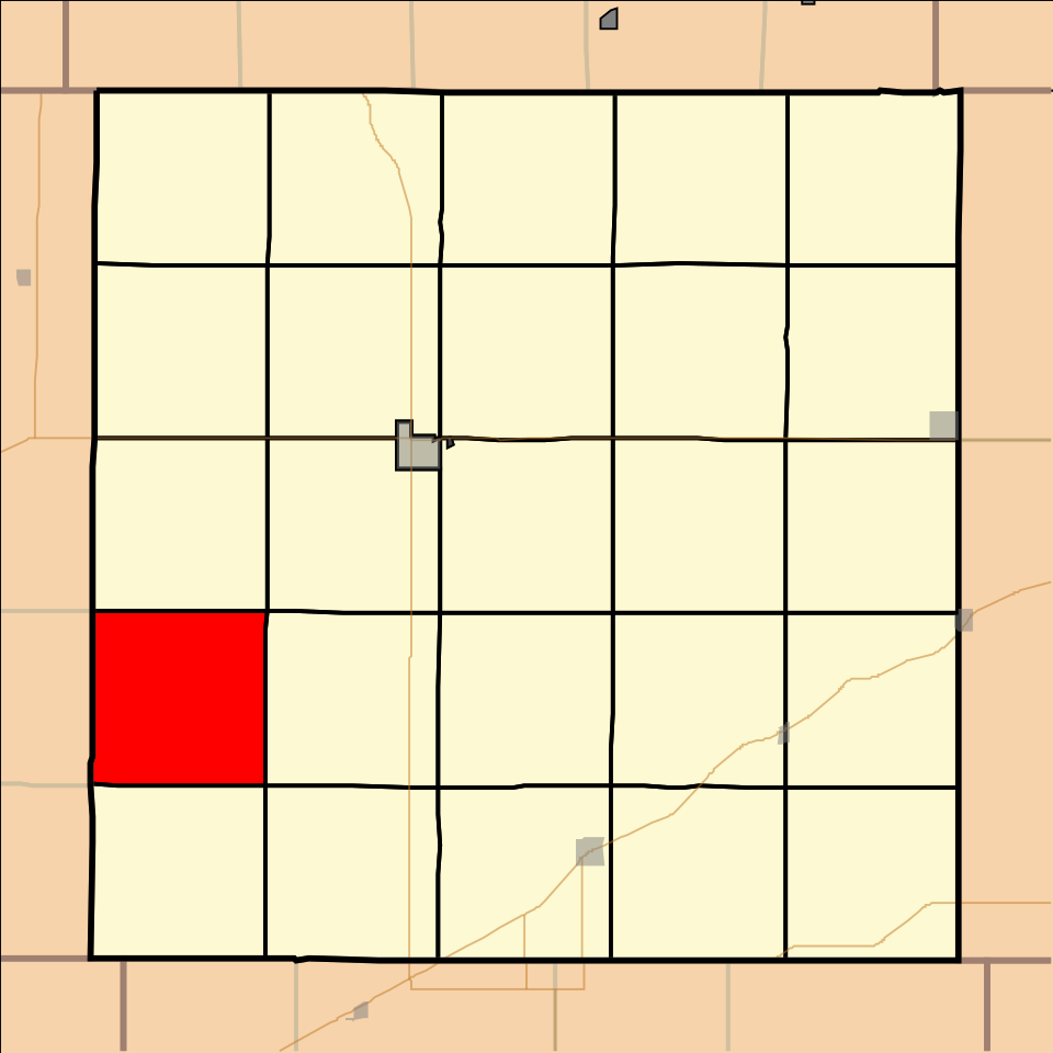Locator map of Bassettville