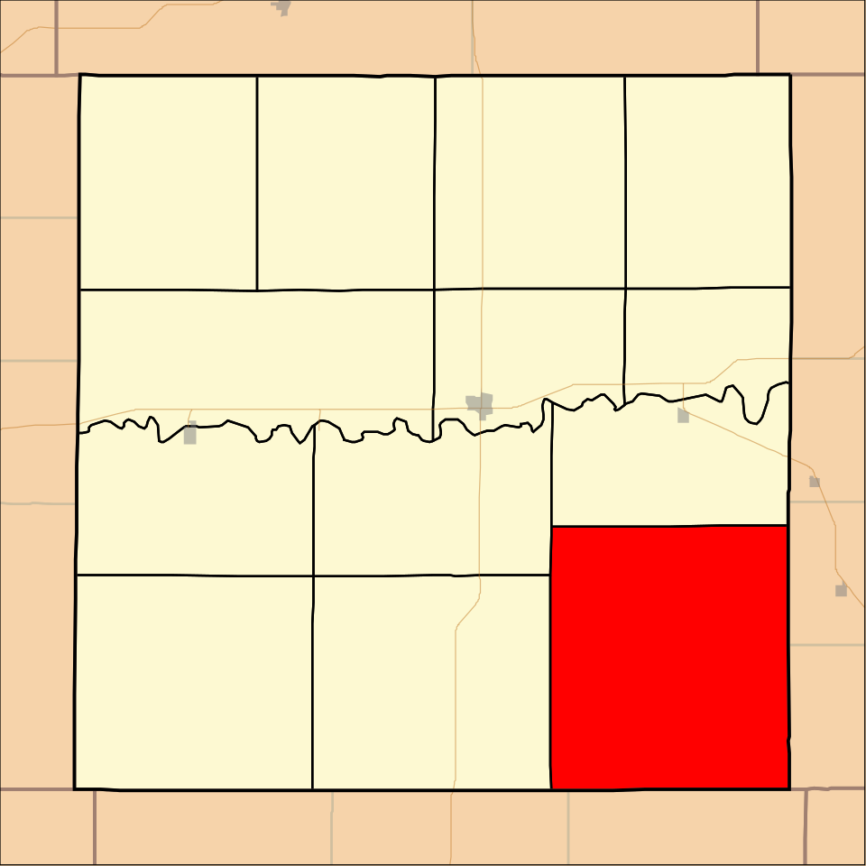 Locator map of Morlan
