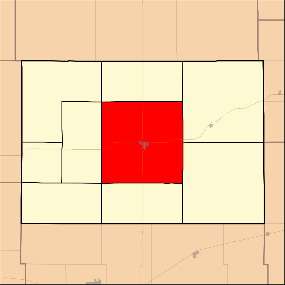 Locator map of Center