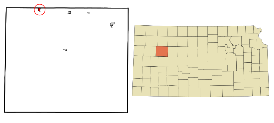 Locator map of Grinnell