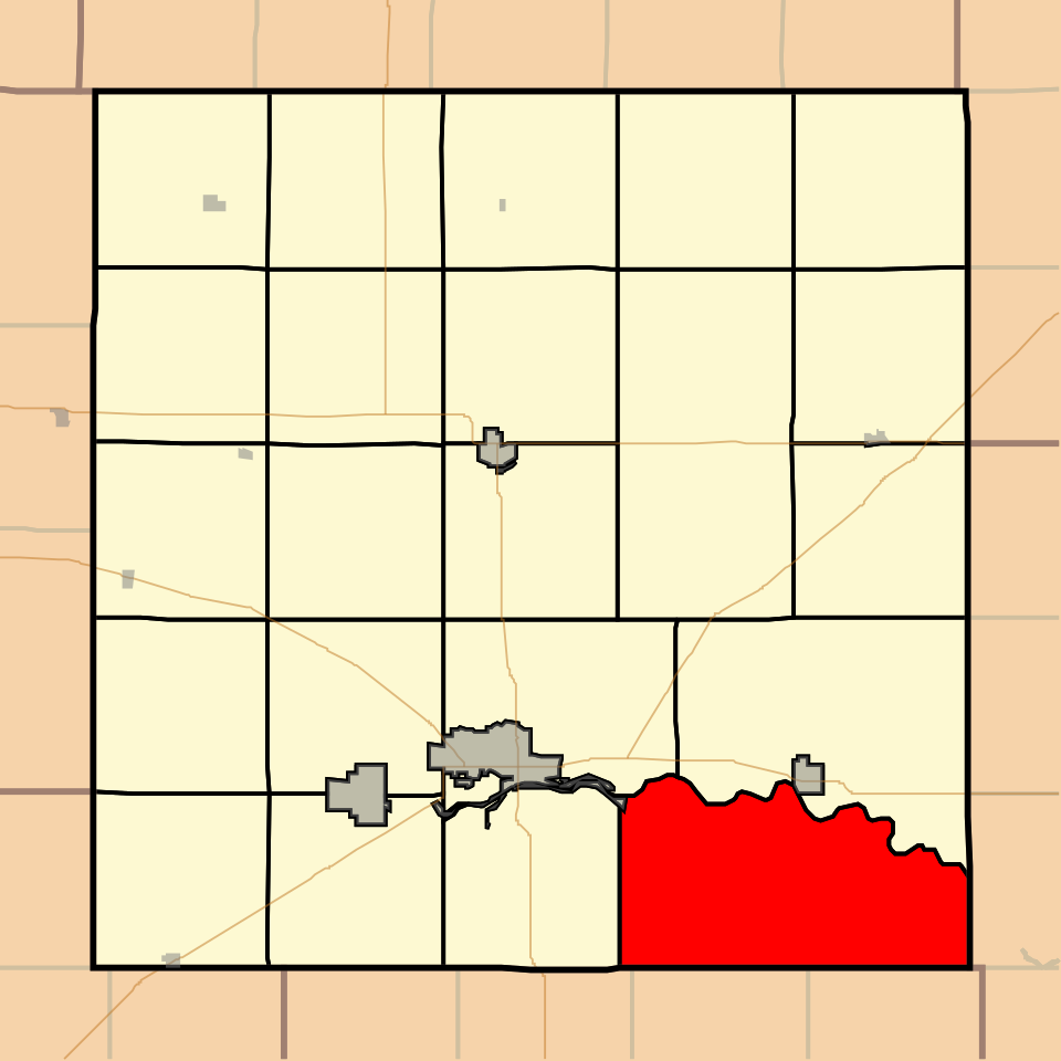 Locator map of Comanche