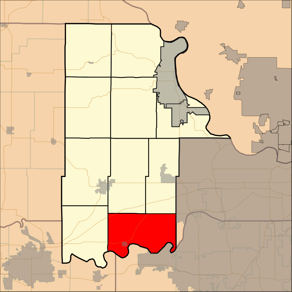 Locator map of Sherman