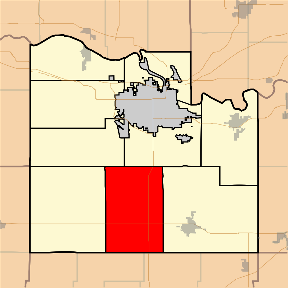 Locator map of Willow Springs