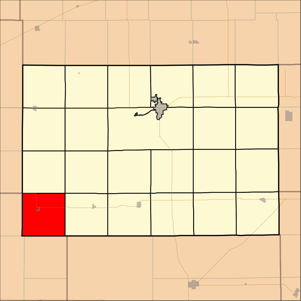Locator map of Liberty