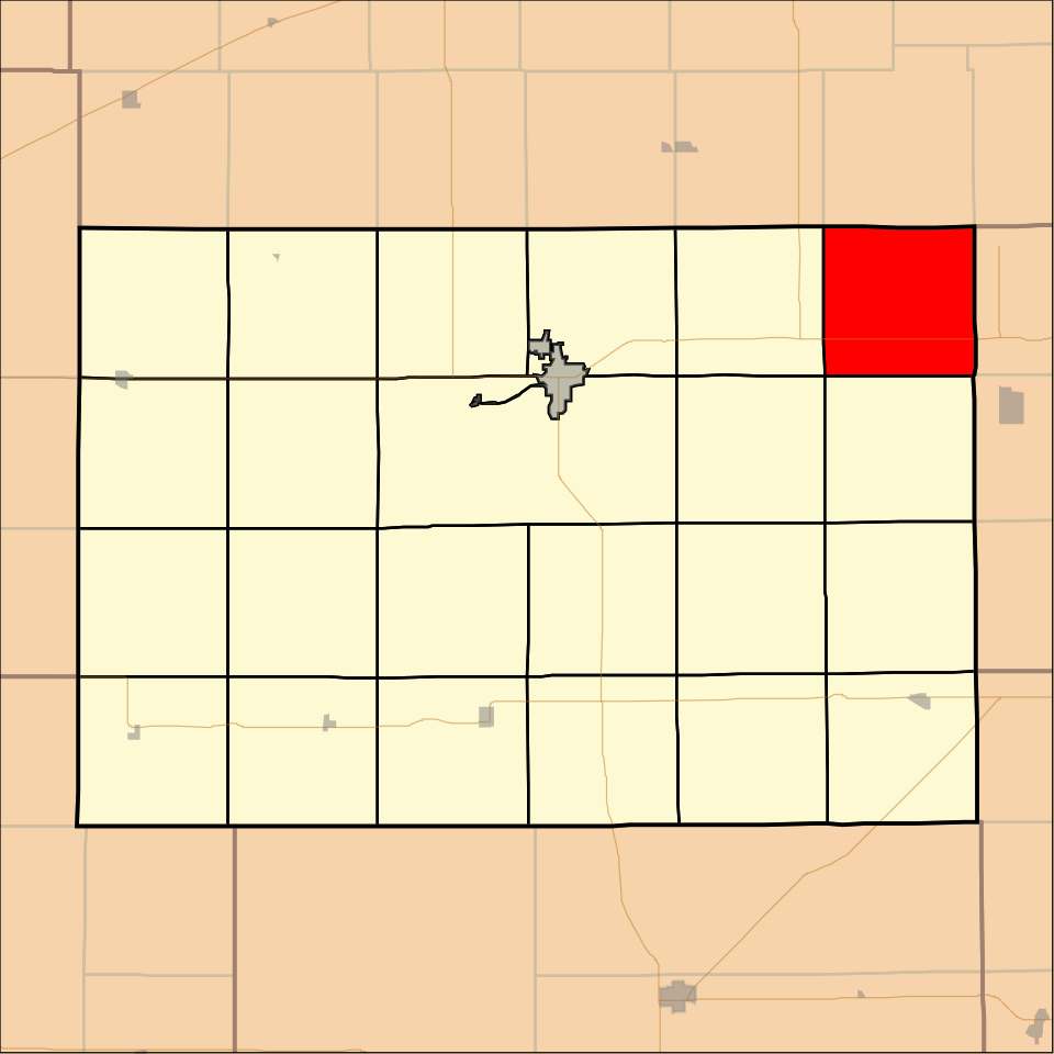 Locator map of Evan
