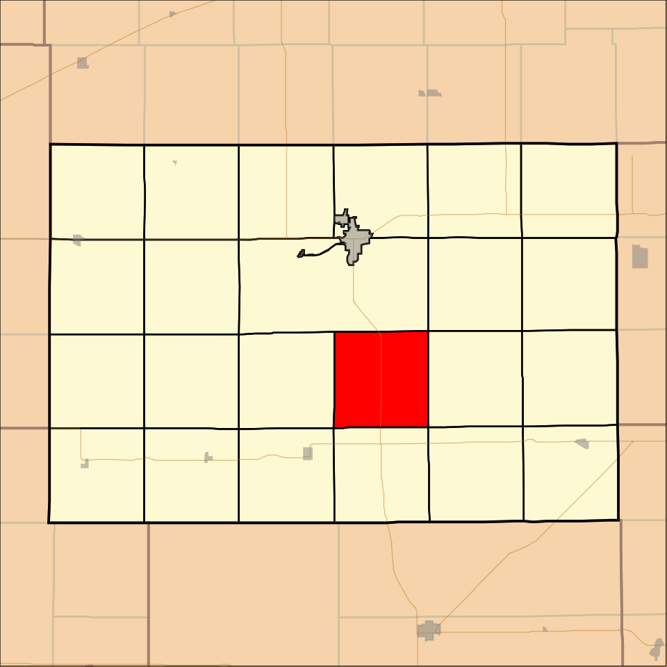 Locator map of Richland