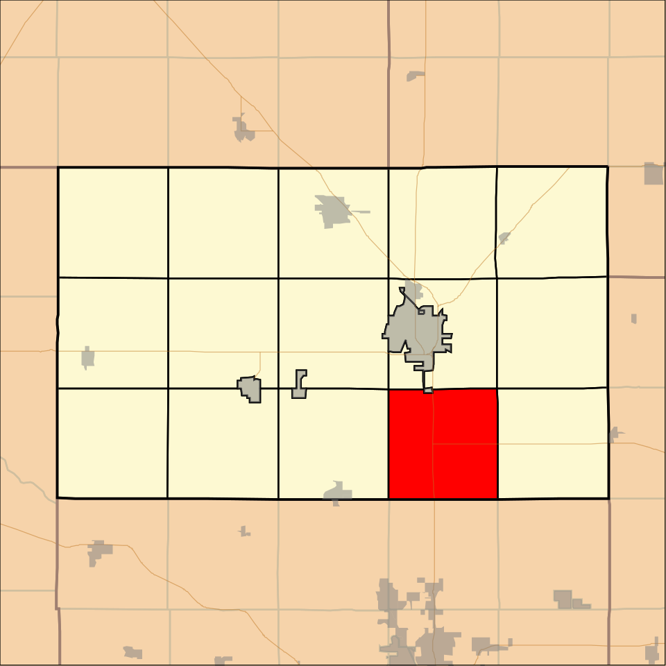 Locator map of Darlington
