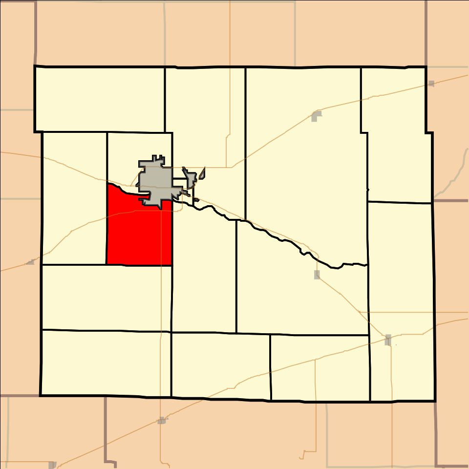 Locator map of Richland