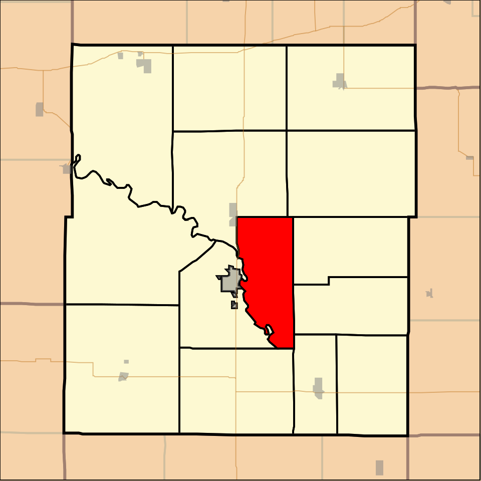 Locator map of Hampden