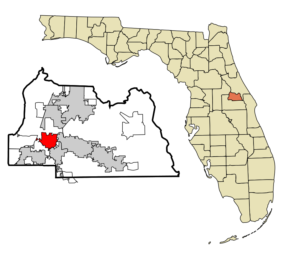 Locator map of Longwood