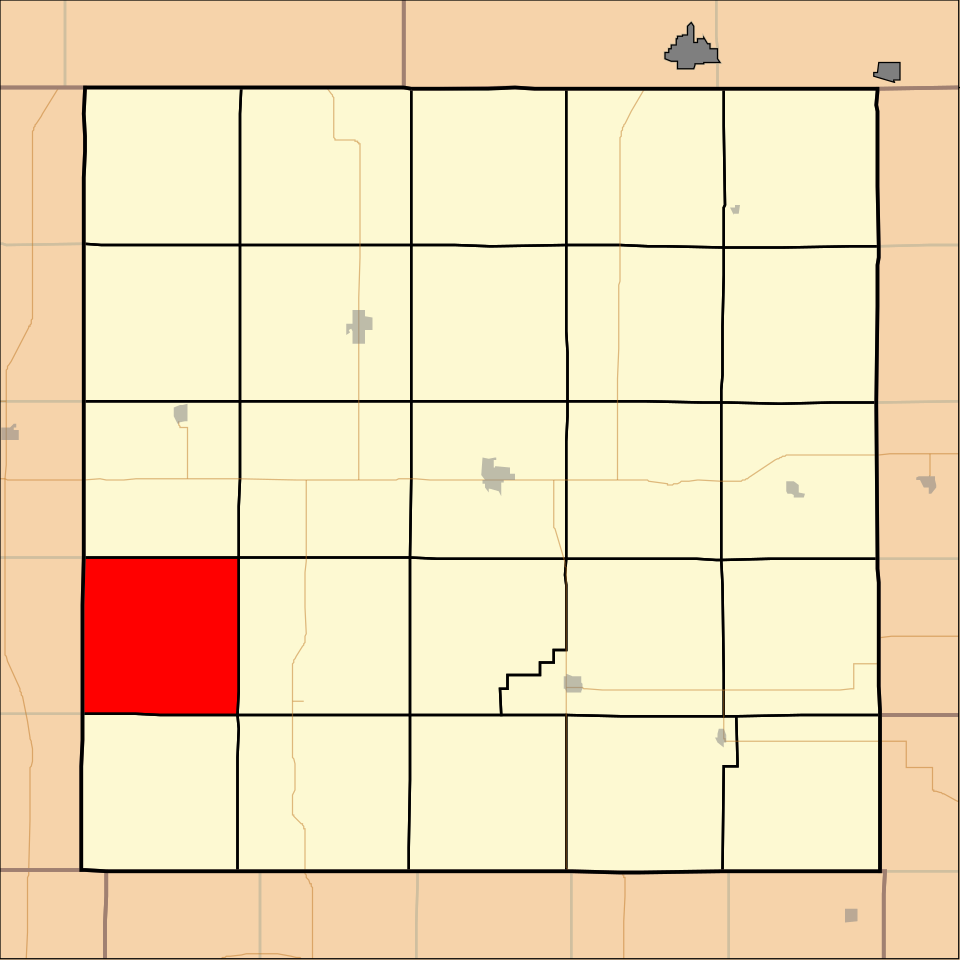 Locator map of Odessa