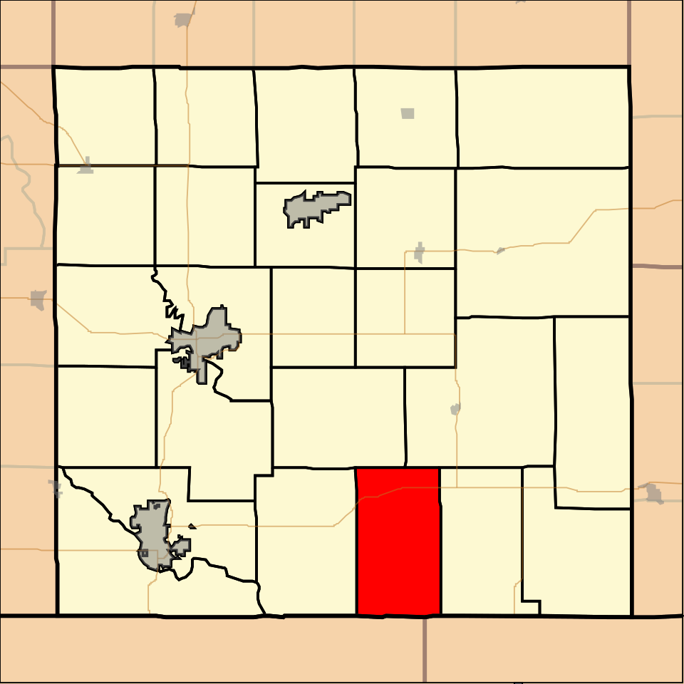 Locator map of Spring Creek