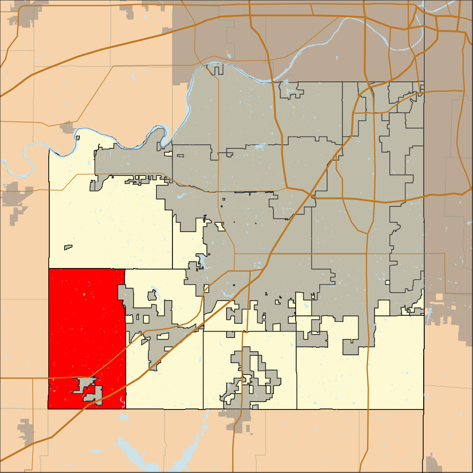 Locator map of McCamish
