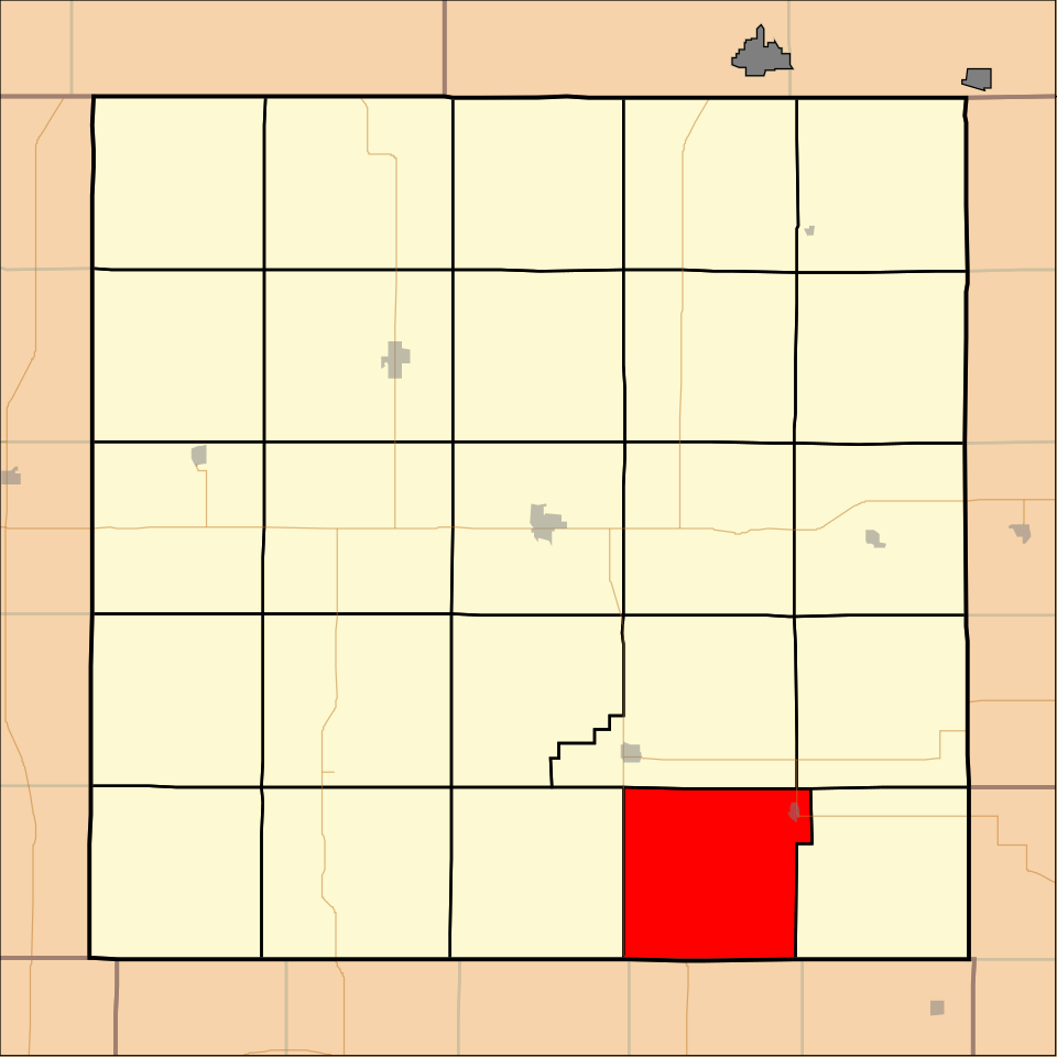 Locator map of Prairie