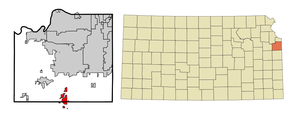 Locator map of Spring Hill