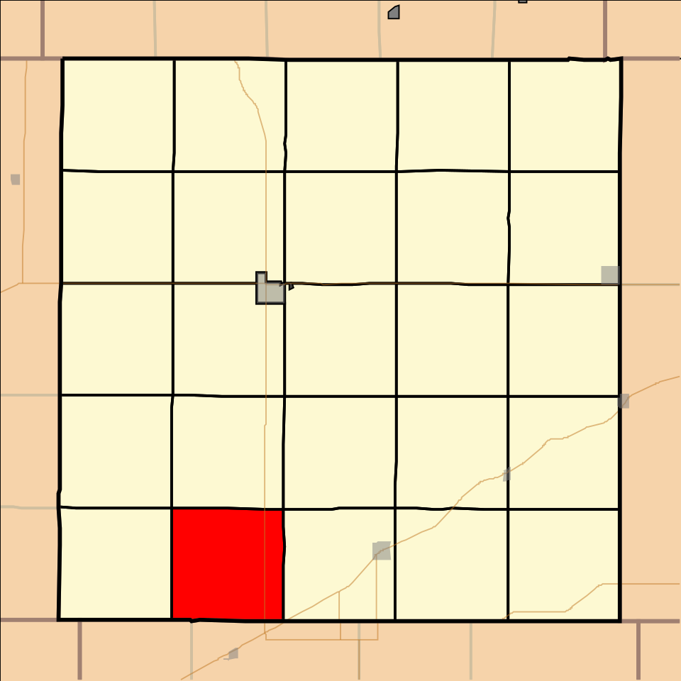 Locator map of Prairie Dog
