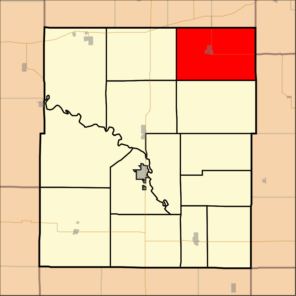 Locator map of Rock Creek