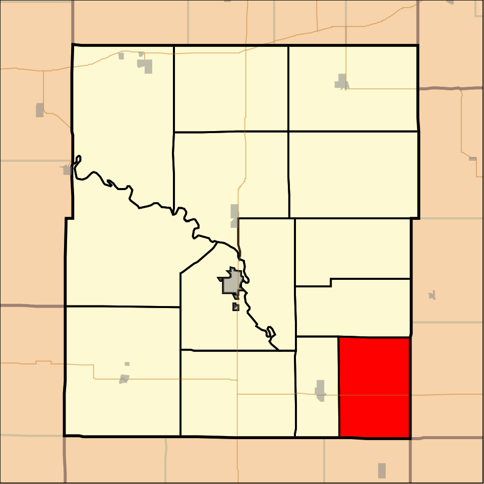 Locator map of Spring Creek