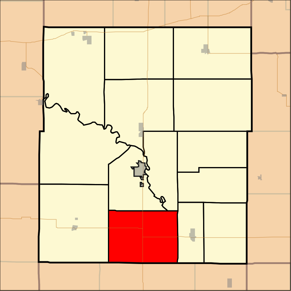 Locator map of Neosho