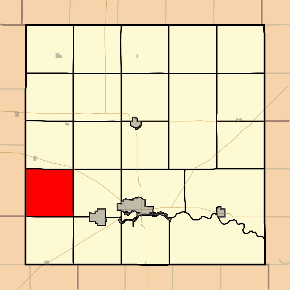 Locator map of Clarence
