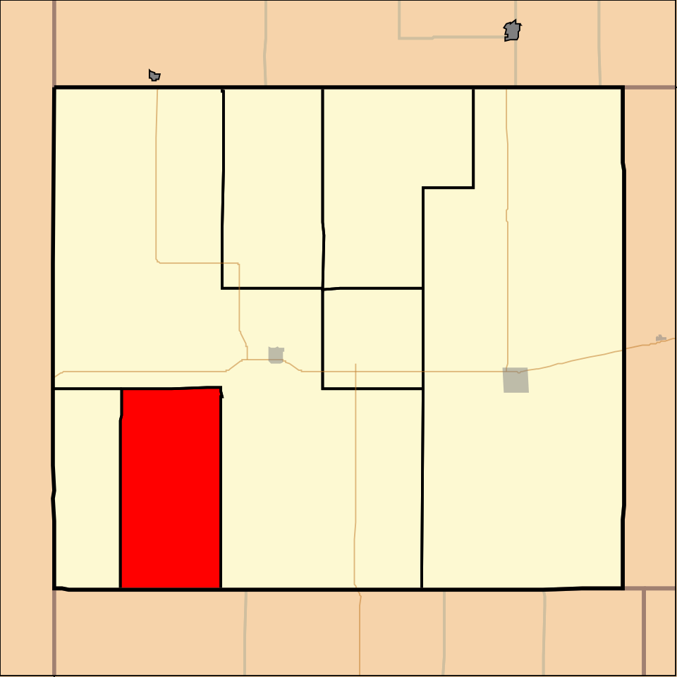 Locator map of Benkelman