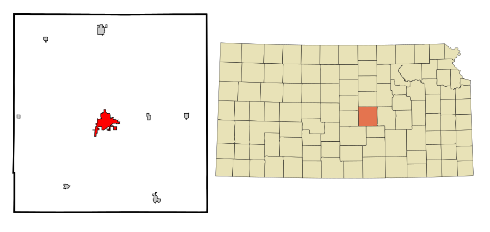Locator map of McPherson