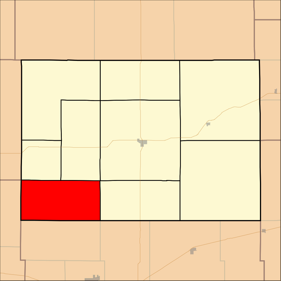 Locator map of South Roscoe