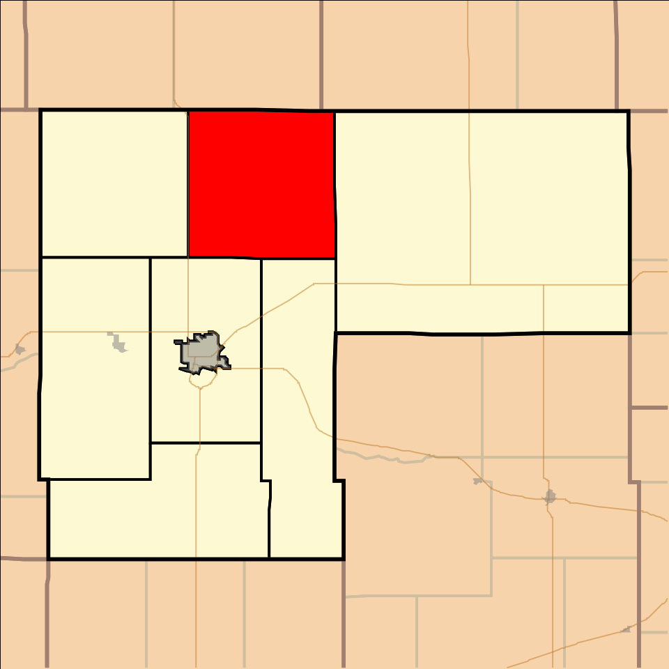Locator map of Pleasant Valley