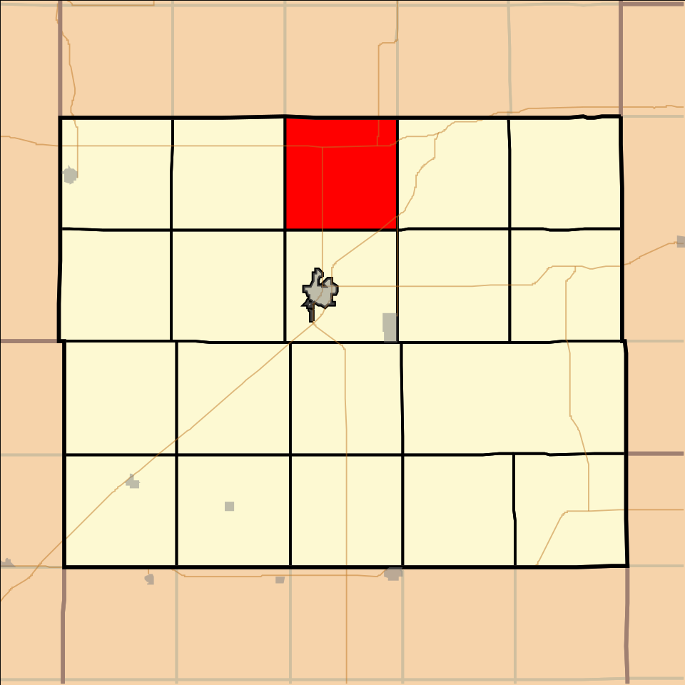 Locator map of Sherman