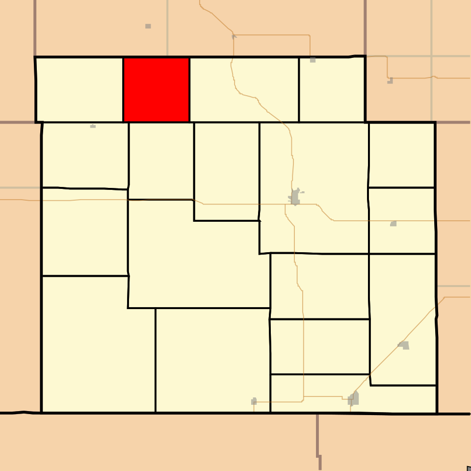 Locator map of McAdoo