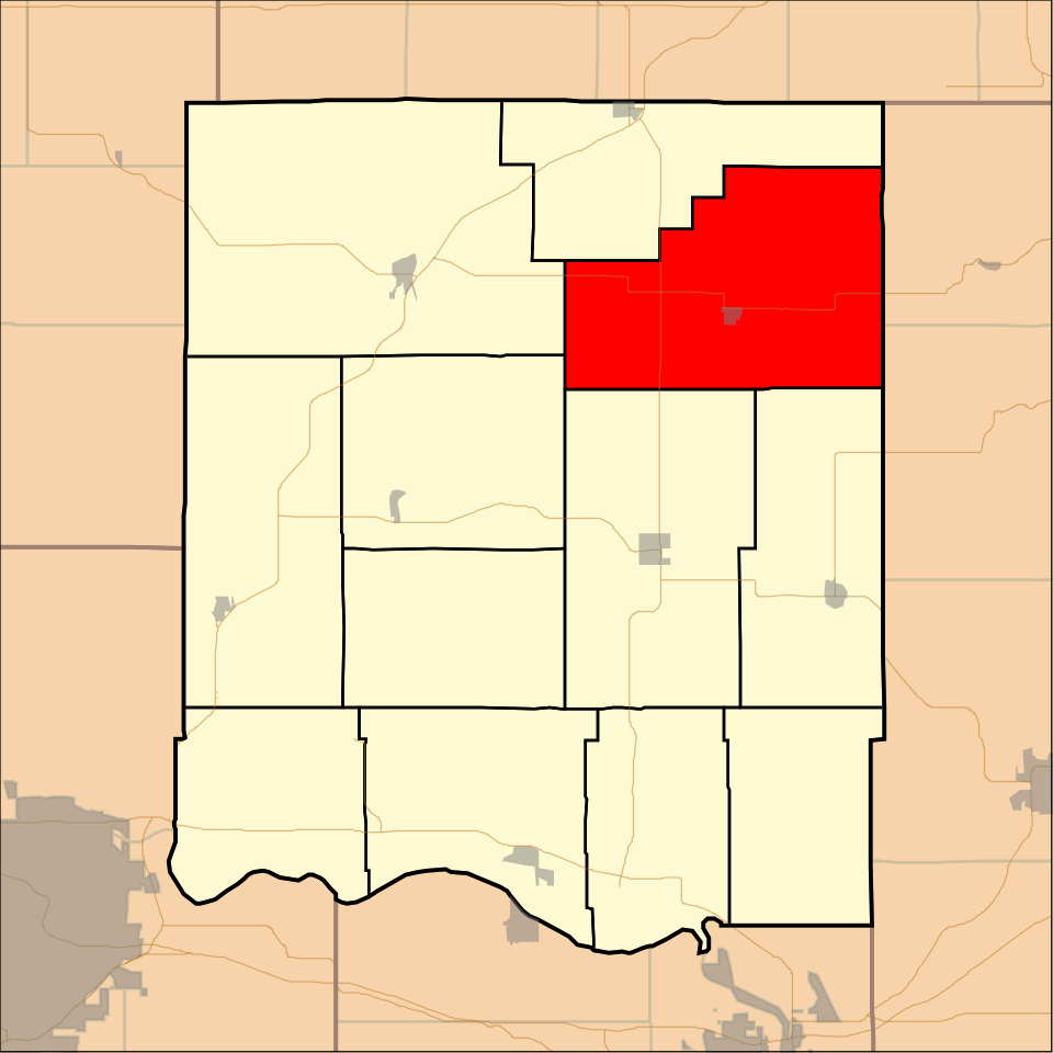 Locator map of Jefferson