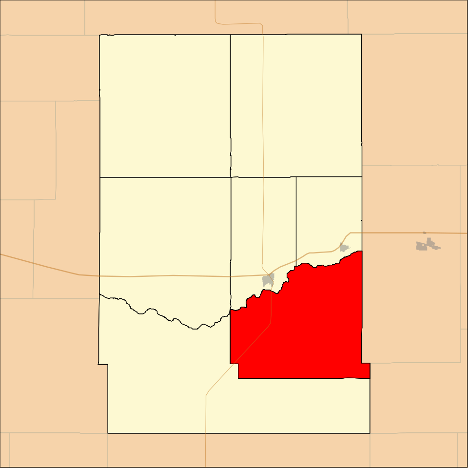 Locator map of Southside