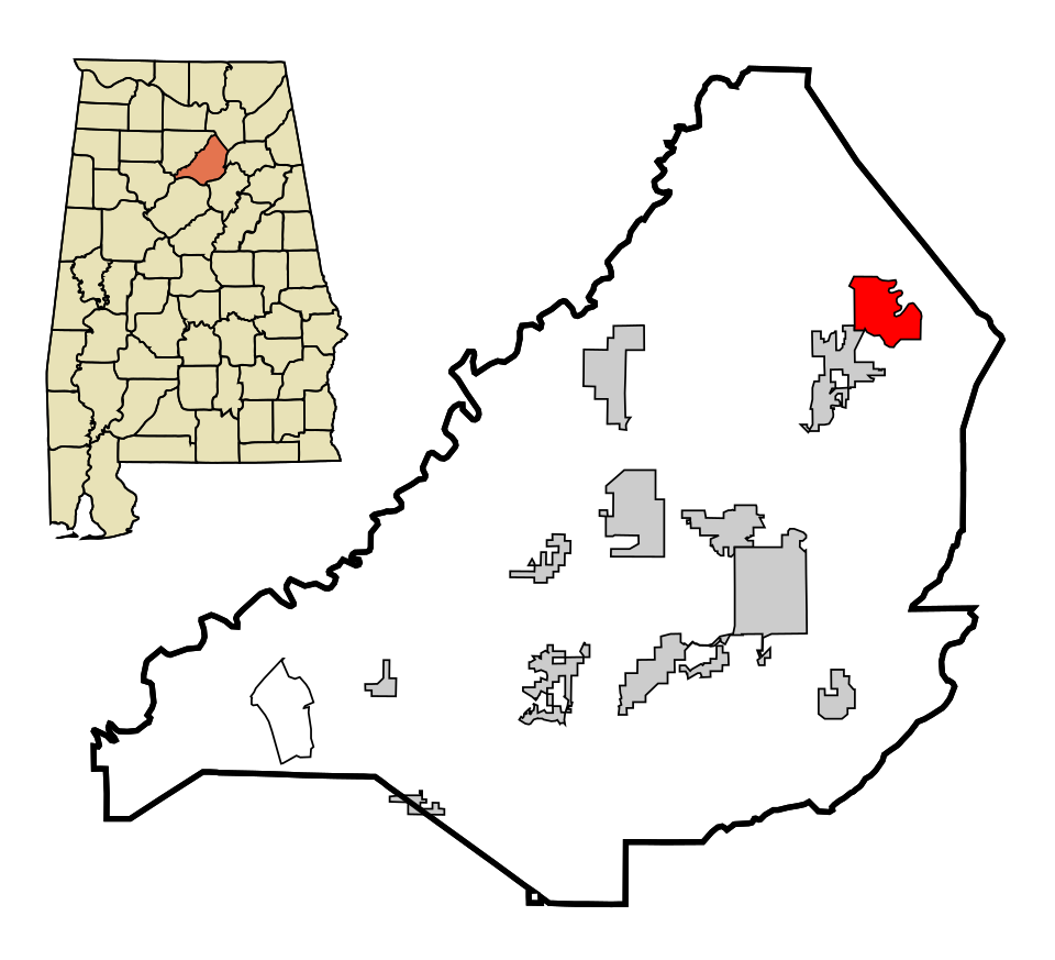 Locator map of Snead