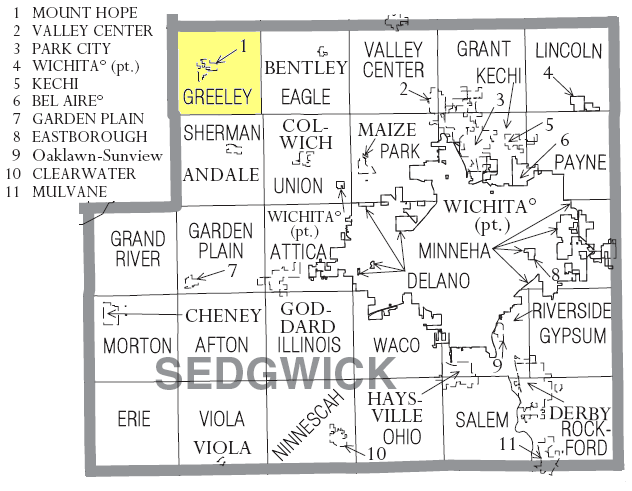 Locator map of Greeley