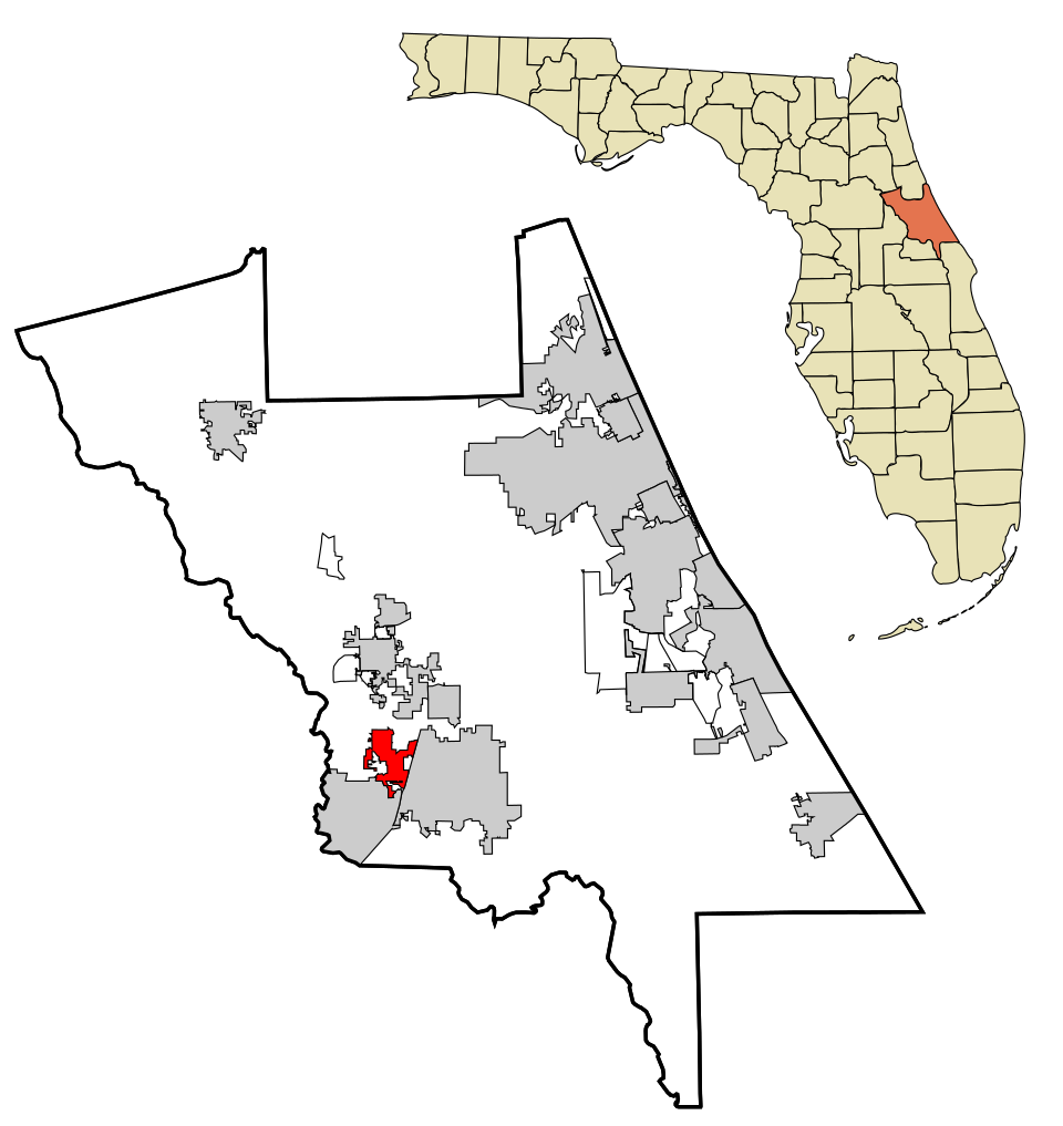Map of Orange City