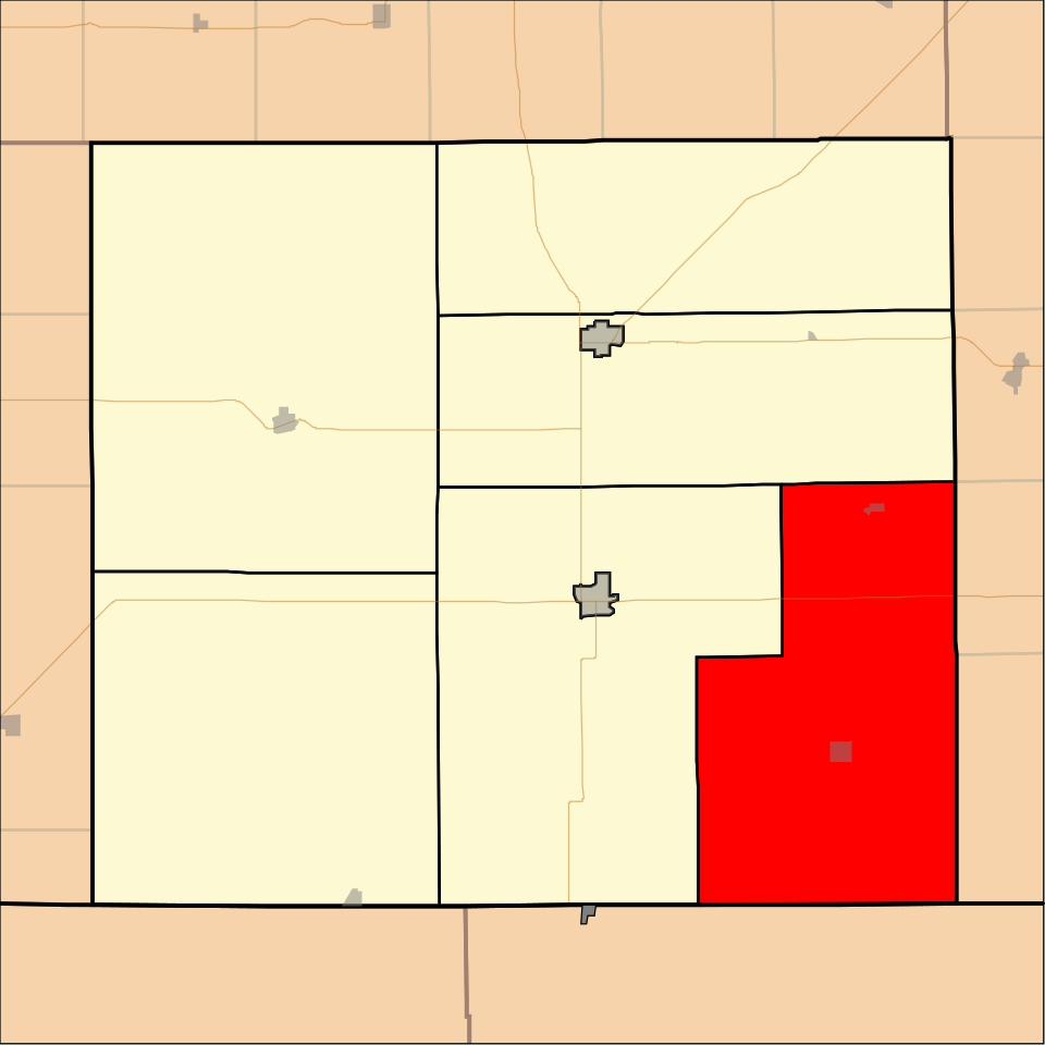 Locator map of Township 4