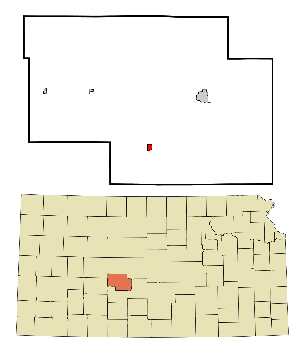 Locator map of Garfield