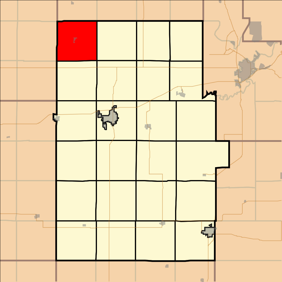 Locator map of Flora