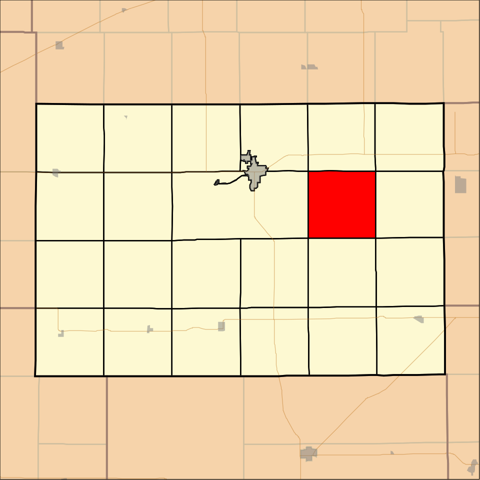 Locator map of Dale