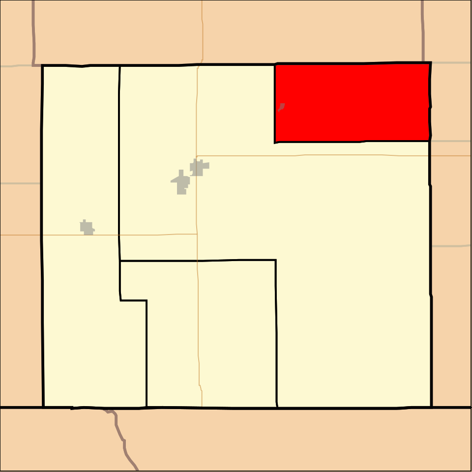 Locator map of Powell